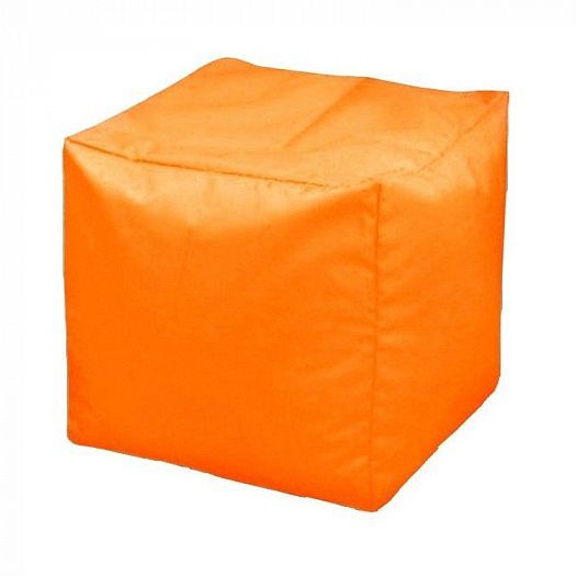 Пуфик "Куб Макси" - Цвет: Оксфорд Оранжевый люминесцентный
