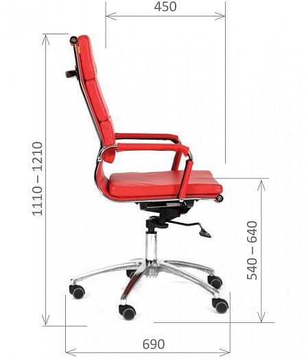 Кресло руководителя "Chairman 750" - Кресло руководителя "Chairman 750": схема 2