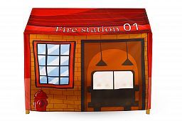Игровая накидка для кровати-домика "Svogen" Пожарная станция