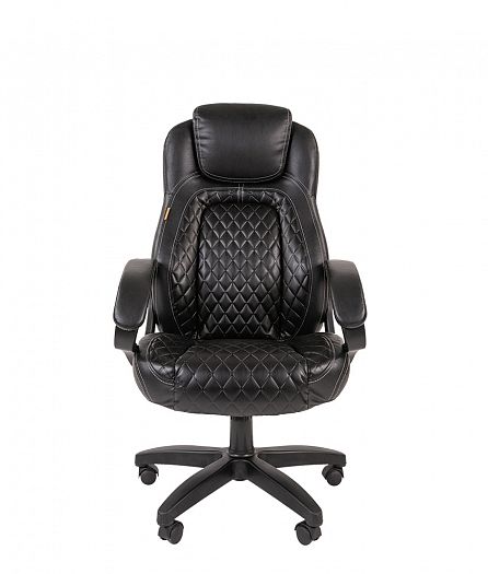 Кресло руководителя "Chairman 432" - Кресло руководителя "Chairman 432", Экокожа черная - вид 2