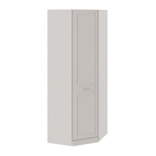 Шкаф угловой "Сабрина" с глухой дверью правый с опорой - Цвет: Кашемир