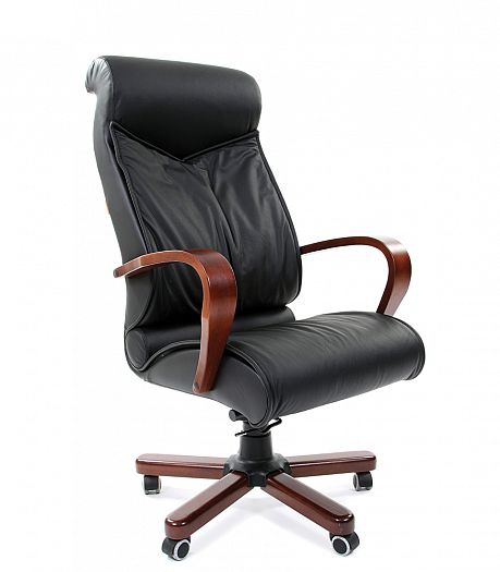 Кресло руководителя "Chairman 420 WD" - Кресло руководителя "Chairman 420 WD", Цвет: Кожа черная