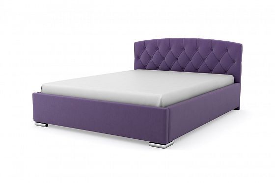 Кровать "Премьер" 1200 с ламелями - Кровать "Премьер" 1200 с ламелями, Цвет: Фиолетовый 119