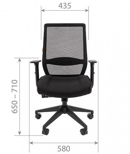 Кресло руководителя "Chairman 555 LT" - Кресло руководителя "Chairman 555 LT": схема 1