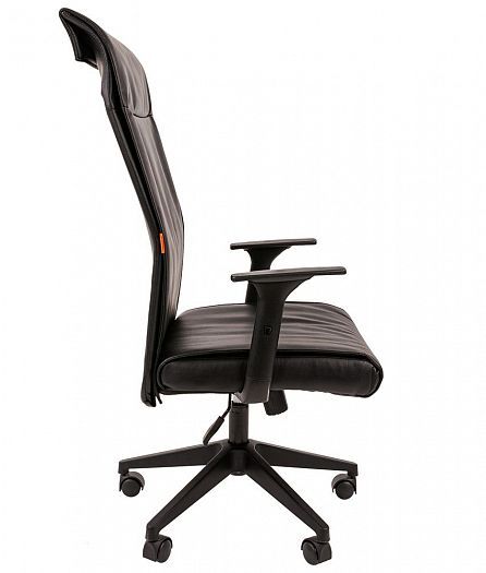 Кресло руководителя "Chairman 510" - Кресло руководителя "Chairman 510", Экокожа черная - вид 3