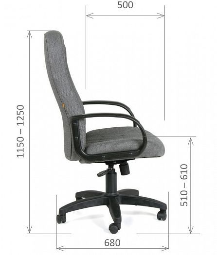 Кресло руководителя "Chairman 685 CT" - Кресло руководителя "Chairman 685 CT": схема 2