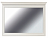 **Зеркало "KENTAKI" (Кентаки) S320-LUS/155 (Цвет: Белый)