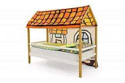 Игровая накидка для кровати-домика "Svogen" Черепичный домик