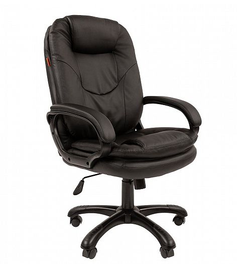 Кресло руководителя "Chairman 668" - Цвет: Экокожа премиум черная