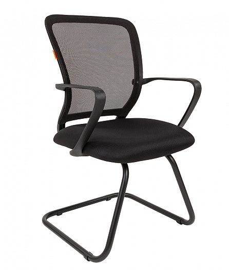 Кресло посетителя "Chairman 698 V" - Кресло посетителя "Chairman 698 V", Цвет: Сетка TW черная (спин