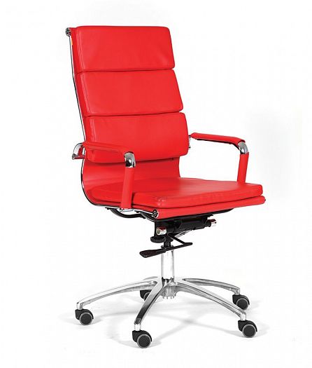 Кресло руководителя "Chairman 750" - Кресло руководителя "Chairman 750", Цвет: Экокожа красная