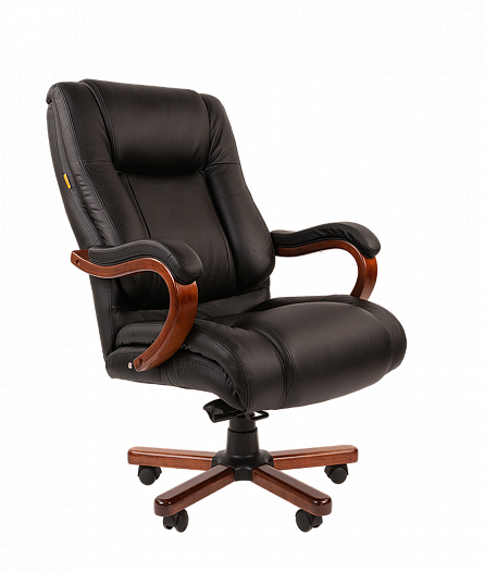 Кресло руководителя "Chairman 503" - Кресло руководителя "Chairman 503", Цвет: Кожа черная