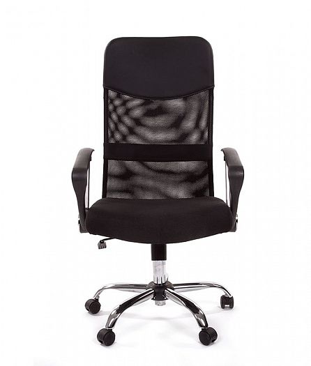 Кресло руководителя "Chairman 610" - Кресло руководителя "Chairman 610", Сетка TW черная (спинка)/Тк