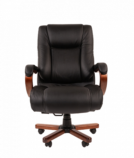 Кресло руководителя "Chairman 503" - Кресло руководителя "Chairman 503", Кожа черная - вид 2