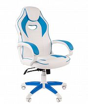 Кресло для геймеров "Chairman GAME 16" белый пластик
