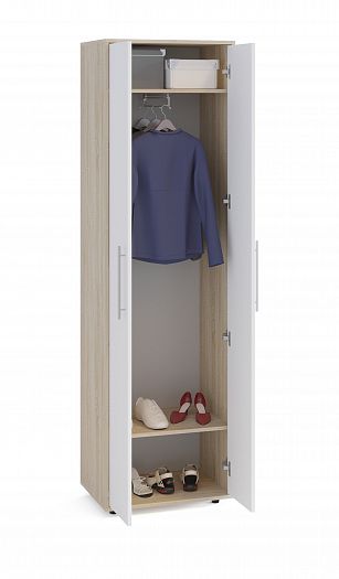 Шкаф для одежды ШО-1 - Шкаф для одежды ШО-1 - открытые дверцы