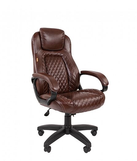 Кресло руководителя "Chairman 432" - Кресло руководителя "Chairman 432", Цвет: Экокожа коричневая