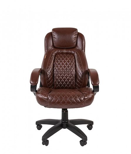 Кресло руководителя "Chairman 432" - Кресло руководителя "Chairman 432", Экокожа коричневая - вид 2